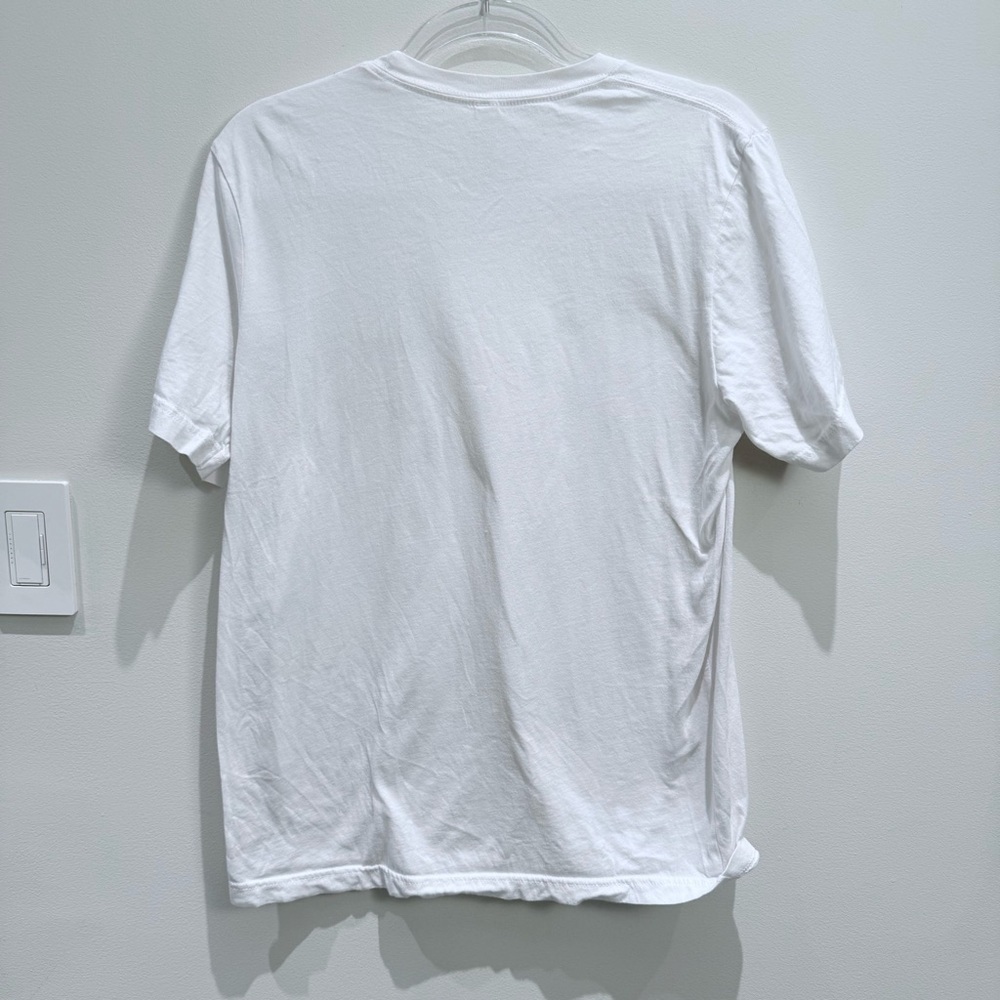 Meta Logo White T-Shirt – Size Large Bella Canvas - Picture 2 of 5